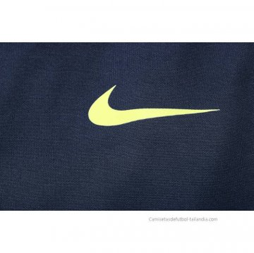 Chaqueta con Capucha del Barcelona 2022-2023 Azul