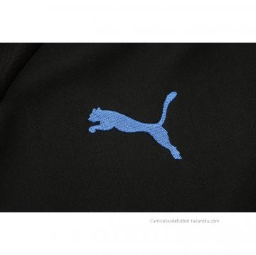 Chaqueta con Capucha del Olympique Marsella 2021-2022 Negro