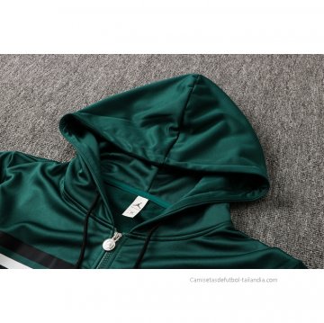 Chaqueta con Capucha del Paris Saint-Germain 2021-2022 Verde