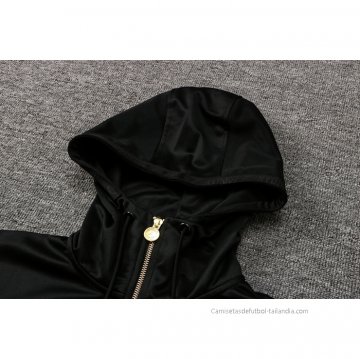 Chaqueta con Capucha del Paris Saint-Germain Jordan 2021-2022 Negro