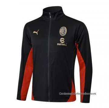 Chaqueta del AC Milan 2024-2025 Negro Chaqueta del AC Milan 2024-2025 Negro