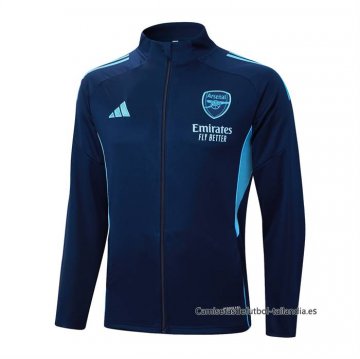 Chaqueta del Arsenal 2025-2026 Azul Chaqueta del Arsenal 2025-2026 Azul