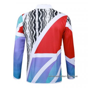Chaqueta del Arsenal 2024-2025 Rojo y Blanco