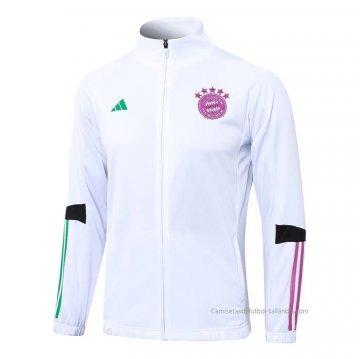 Chaqueta del Bayern Munich 2023-2024 Blanco Chaqueta del Bayern Munich 2023-2024 Blanco
