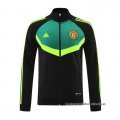 Chaqueta del Manchester United 2024-2025 Negro y Verde