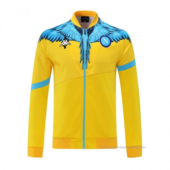 Chaqueta del Napoli 2021-2022 Amarillo - Haga un click en la imagen para cerrar