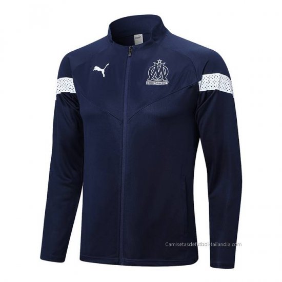 Chaqueta del Olympique Marsella 2022-2023 Azul Oscuro - Haga un click en la imagen para cerrar