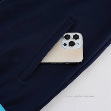 Chaqueta del Olympique Marsella 2023-2024 Azul Oscuro