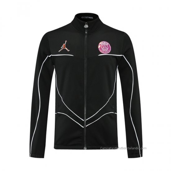 Chaqueta del Paris Saint-Germain 2021 Negro - Haga un click en la imagen para cerrar
