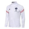 Chaqueta del Paris Saint-Germain 2021-2022 Blanco Chaqueta del Paris Saint-Germain 2021-2022 Blanco