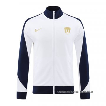 Chaqueta del Pumas UNAM 2024-2025 Blanco Chaqueta del Pumas UNAM 2024-2025 Blanco