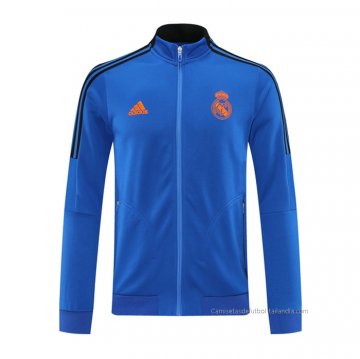 Chaqueta del Real Madrid 2021-2022 Azul Chaqueta del Real Madrid 2021-2022 Azul