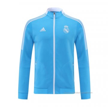 Chaqueta del Real Madrid 2021-2022 Azul Chaqueta del Real Madrid 2021-2022 Azul