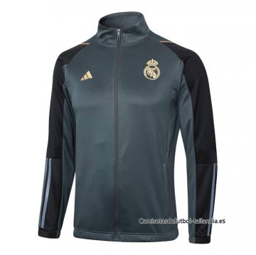 Chaqueta del Real Madrid 2023-2024 Verde Chaqueta del Real Madrid 2023-2024 Verde