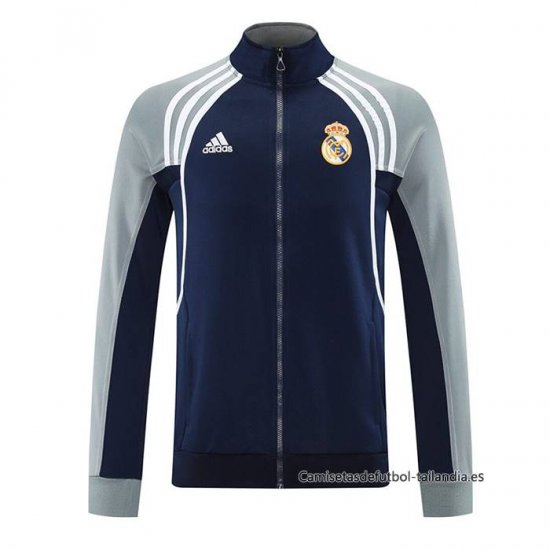 Chaqueta del Real Madrid 2025-2026 Negro Gris - Haga un click en la imagen para cerrar