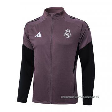 Chaqueta del Real Madrid 2026-2027 Purpura Chaqueta del Real Madrid 2026-2027 Purpura