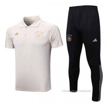 Conjunto Polo del Alemania 2022-2023 Amarillo Conjunto Polo del Alemania 2022-2023 Amarillo
