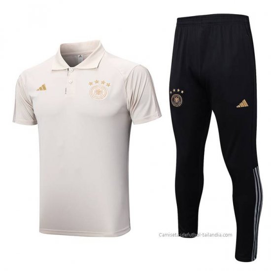 Conjunto Polo del Alemania 2022-2023 Amarillo - Haga un click en la imagen para cerrar