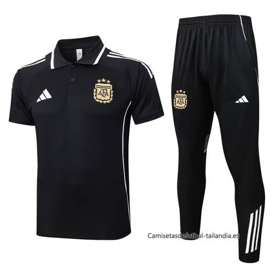 Conjunto Polo del Argentina 2025-2026 Negro - Haga un click en la imagen para cerrar