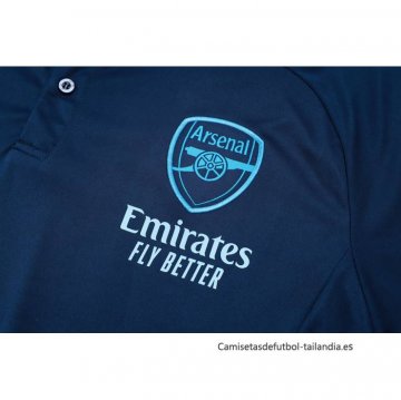 Conjunto Polo del Arsenal 2024-2025 Azul