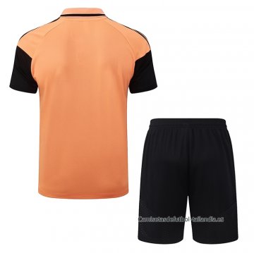 Conjunto Polo del Arsenal 2026-2027 Naranja