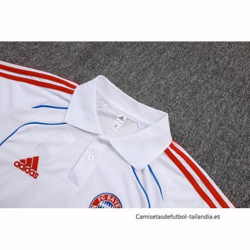 Conjunto Polo del Bayern Munich 2025-2026 Blanco