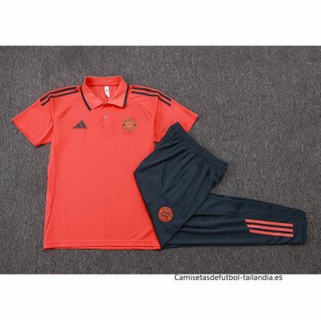 Conjunto Polo del Bayern Munich 2025-2026 Naranja