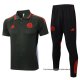 Conjunto Polo del Bayern Munich 2025-2026 Verde Oscuro