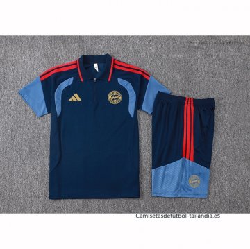 Conjunto Polo del Bayern Munich 2026-2027 Azul