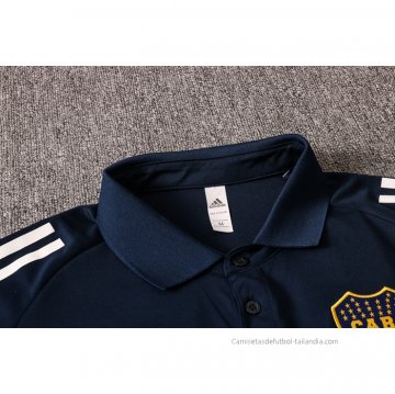 Conjunto Polo del Boca Juniors 2021 Azul