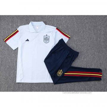 Conjunto Polo del Espana 2022-2023 Azul