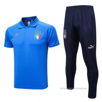 Conjunto Polo del Italia 2023-2024 Azul Conjunto Polo del Italia 2023-2024 Azul