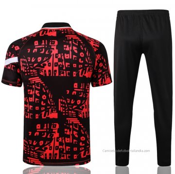 Conjunto Polo del Liverpool 2021 Rojo