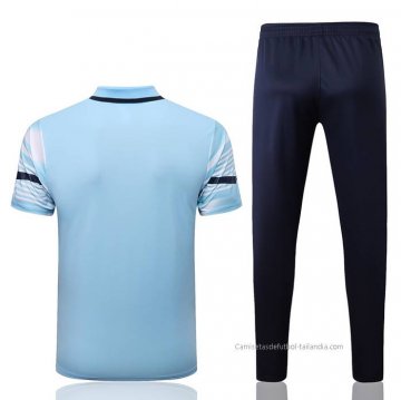 Conjunto Polo del Manchester City 2022-2023 Azul
