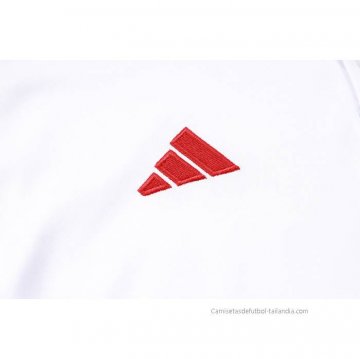 Conjunto Polo del Manchester United 2023-2024 Blanco