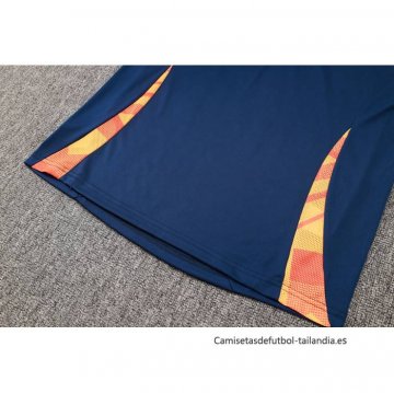 Conjunto Polo del Manchester United 2024-2025 Azul