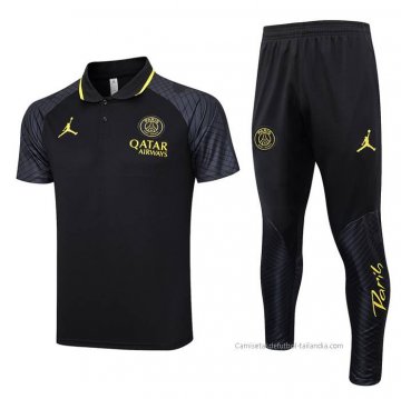 Conjunto Polo del Paris Saint-Germain Jordan 2023-2024 Negro Conjunto Polo del Paris Saint-Germain Jordan 2023-2024 Negro