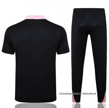 Conjunto Polo del Paris Saint-Germain Jordan 2024-2025 Negro