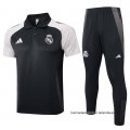 Conjunto Polo del Real Madrid 2024-2025 Gris