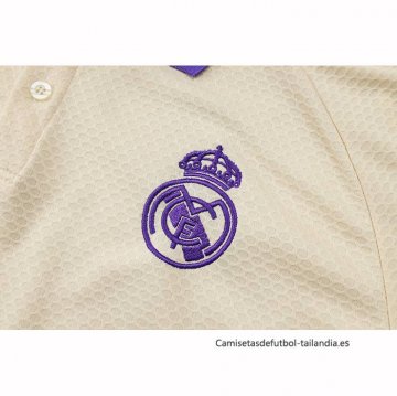 Conjunto Polo del Real Madrid 2025-2026 Amarillo