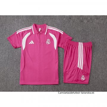 Conjunto Polo del Real Madrid 2026-2027 Rosa