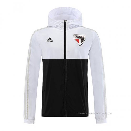 Rompevientos del Sao Paulo 2023-2024 Negro y Blanco - Haga un click en la imagen para cerrar