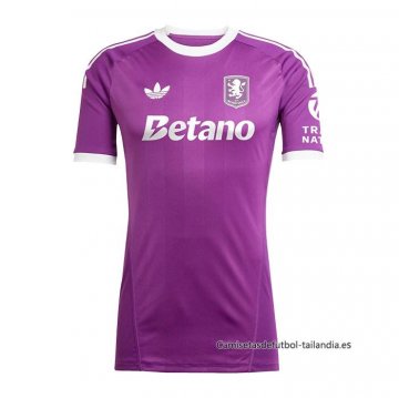 Tailandia Camiseta Aston Villa Portero 2025-2026 Purpura
