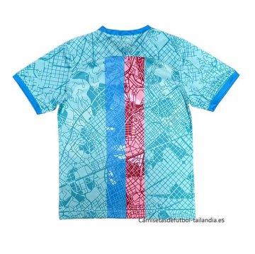 Tailandia Camiseta Barcelona Special 2025-2026 Azul Rojo