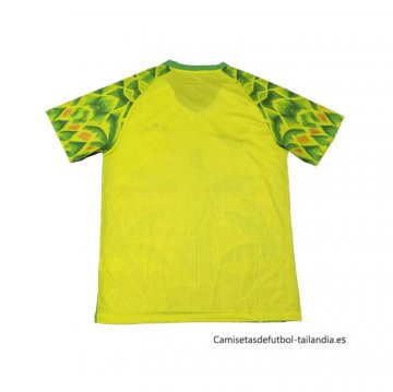 Tailandia Camiseta Brasil Jesus 2025-2026 Amarillo Blanco