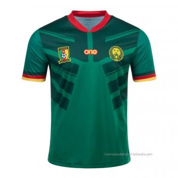 Tailandia 1ª Camiseta Camerun 2022-2023 Tailandia 1ª Camiseta Camerun 2022-2023