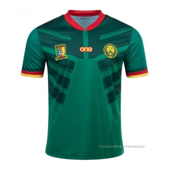 Tailandia 1ª Camiseta Camerun 2022-2023 - Haga un click en la imagen para cerrar