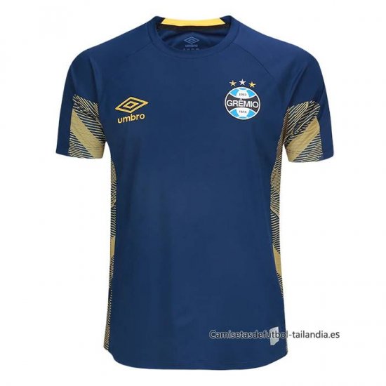 Tailandia Camiseta Gremio Portero 2025 Azul Amarillo - Haga un click en la imagen para cerrar