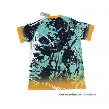 Tailandia Camiseta Japon Anime 2025 Verde