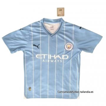 Tailandia 1ª Camiseta Manchester City 2024-2025 Tailandia 1ª Camiseta Manchester City 2024-2025